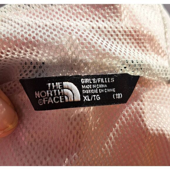 Girls Size 18 Northface Pink Windbreaker Light Jacket - Picture 7 of 8